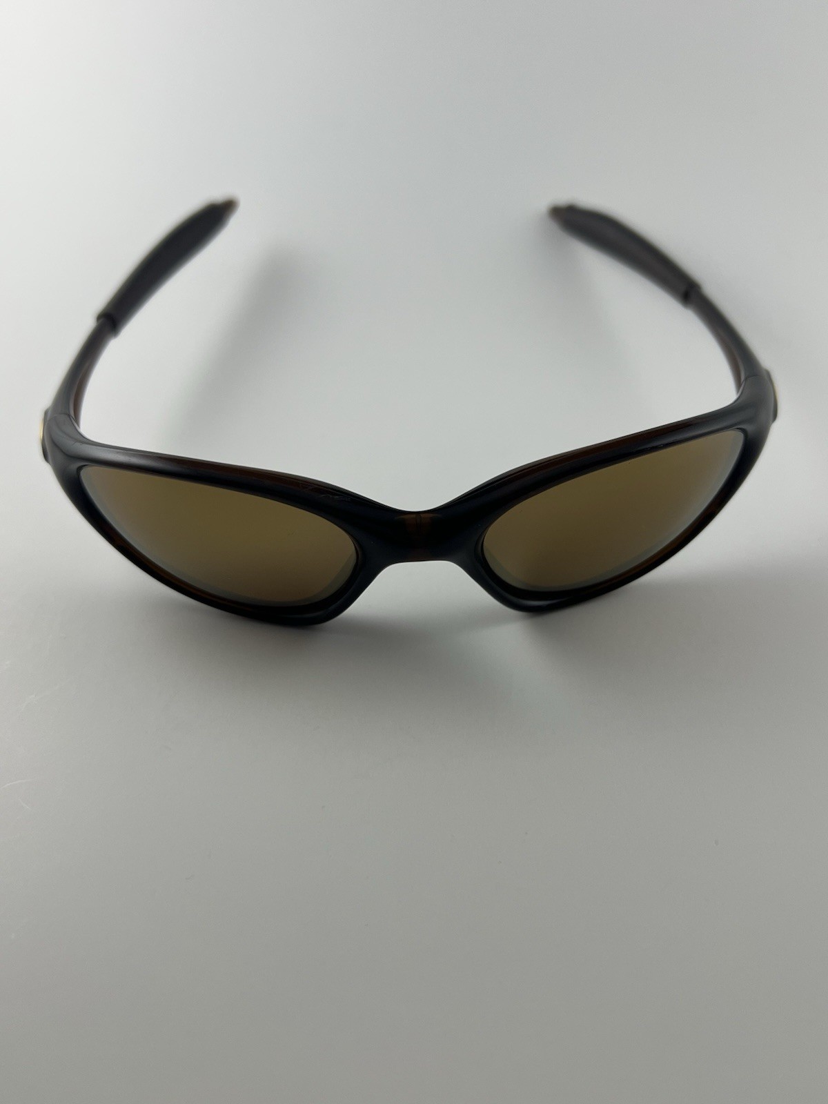 Oakley Minute 1.0 Polished Rootbeer Frame Gold Iridium Lens Gold Icons XX RARE