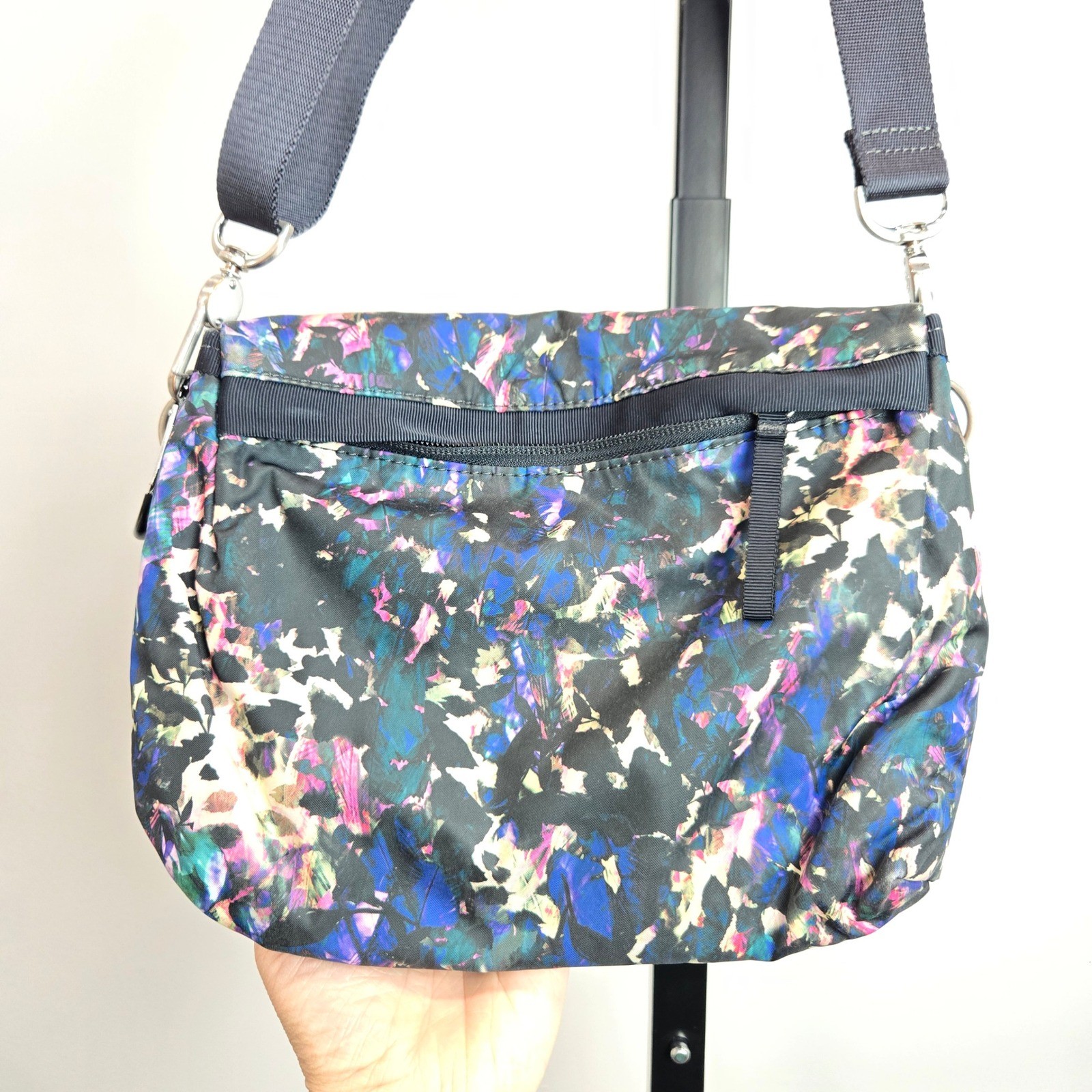 Lululemon Athletica Om Bag Floral Backdrop Abstract Crossbody Multi-Color