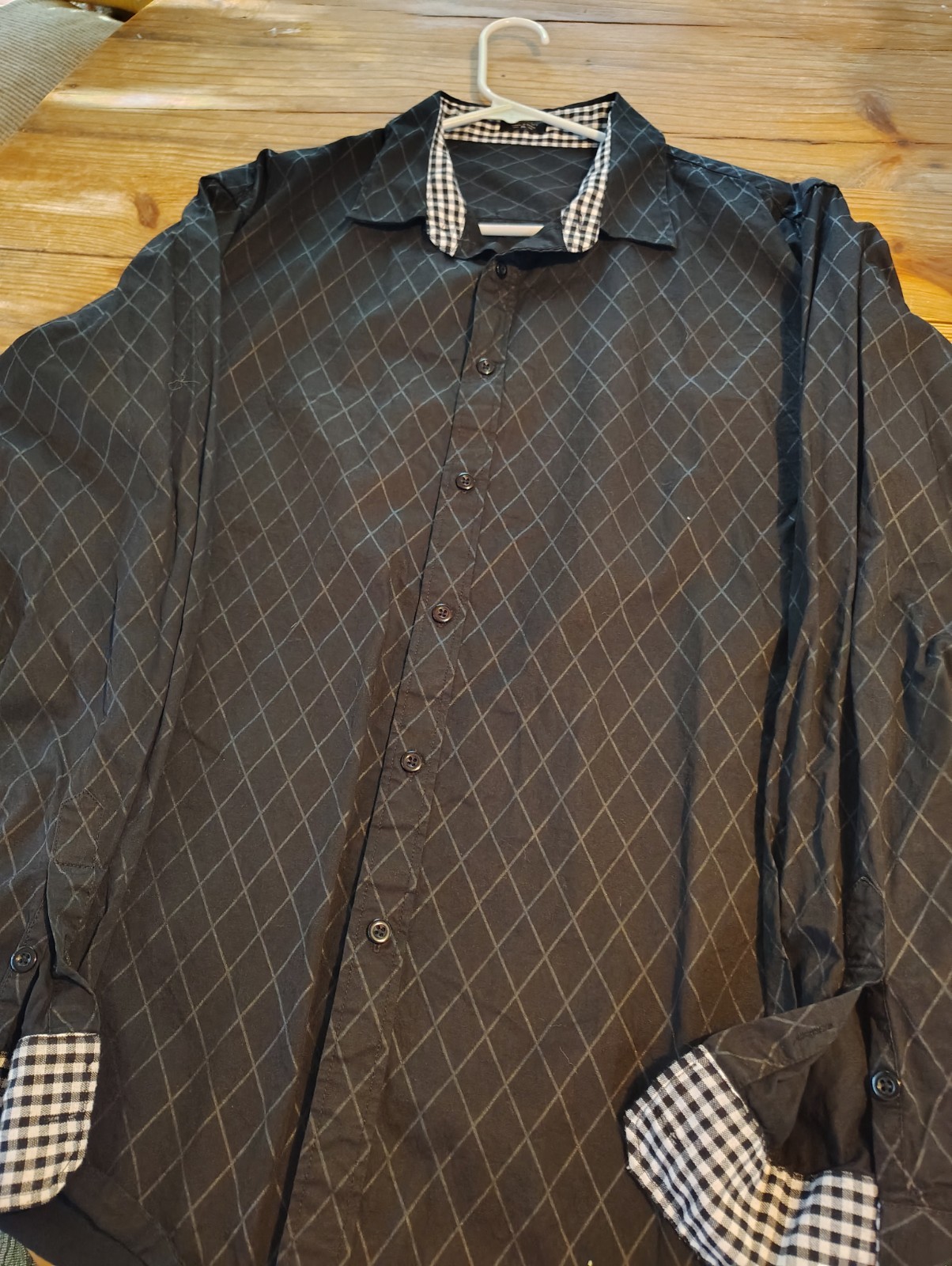 Coofandy Mens Long Sleeve Button Down Shirt Casual Untucked Shirts