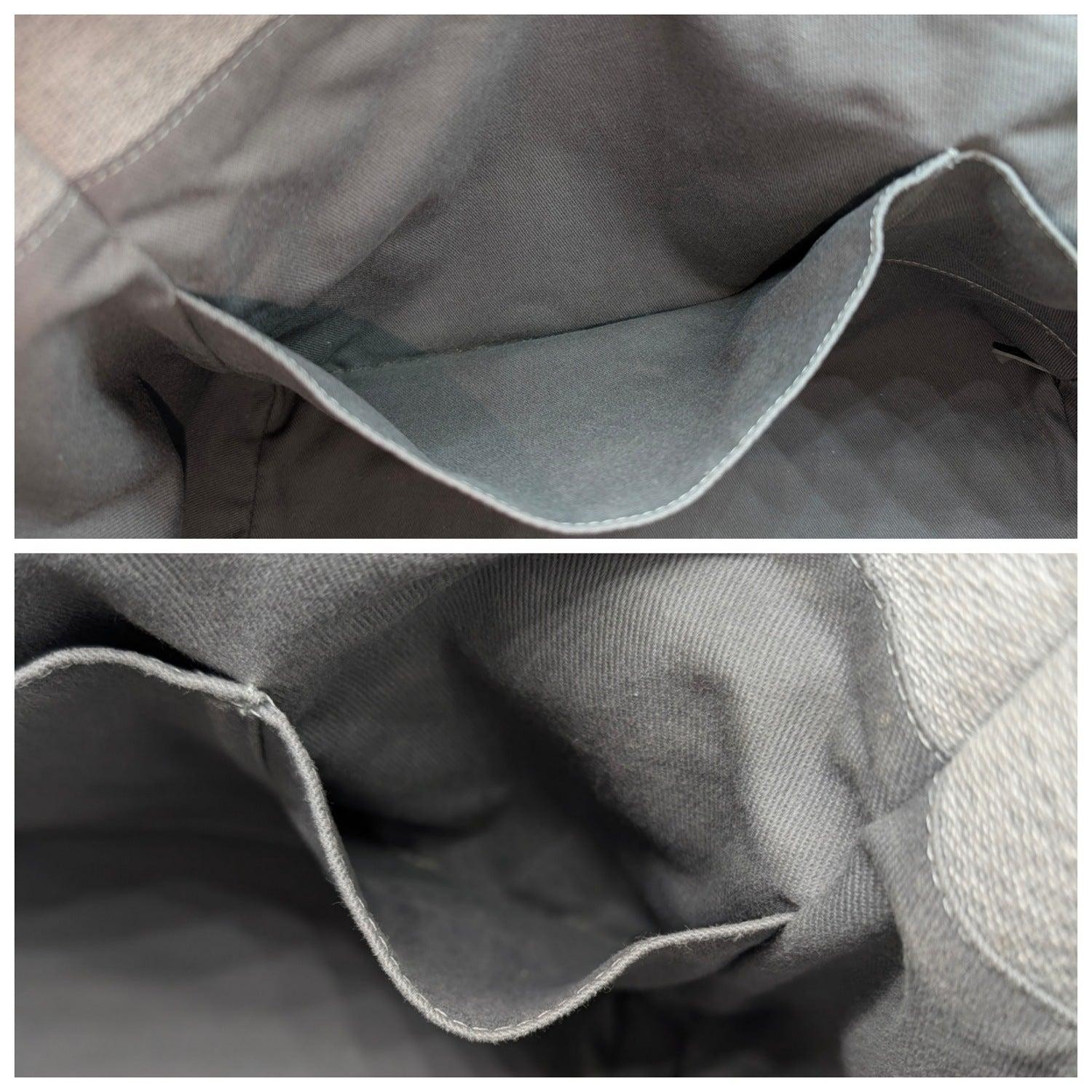 Chanel 2015 Medium Gray Deauville Shopping Tote