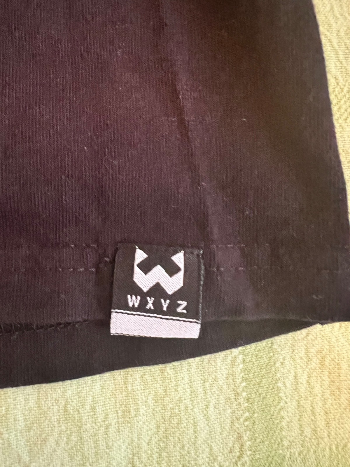 WXYZ MFG CO Black “Blessed” Embroidered Streetwear Graphic Tee Size M