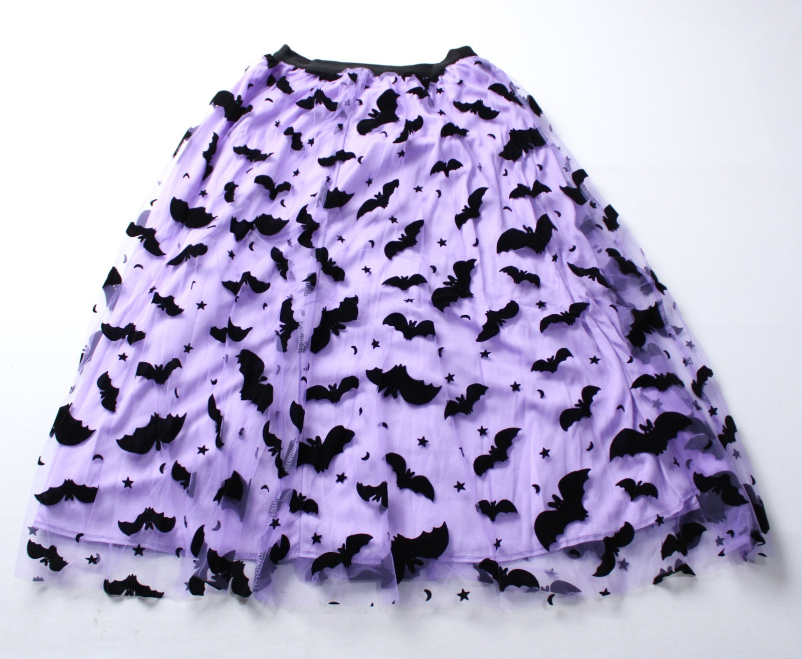 Chicwish Women’s Velvet Bats Mesh Tulle Midi Skirt – Assorted Colors & Sizes NWT