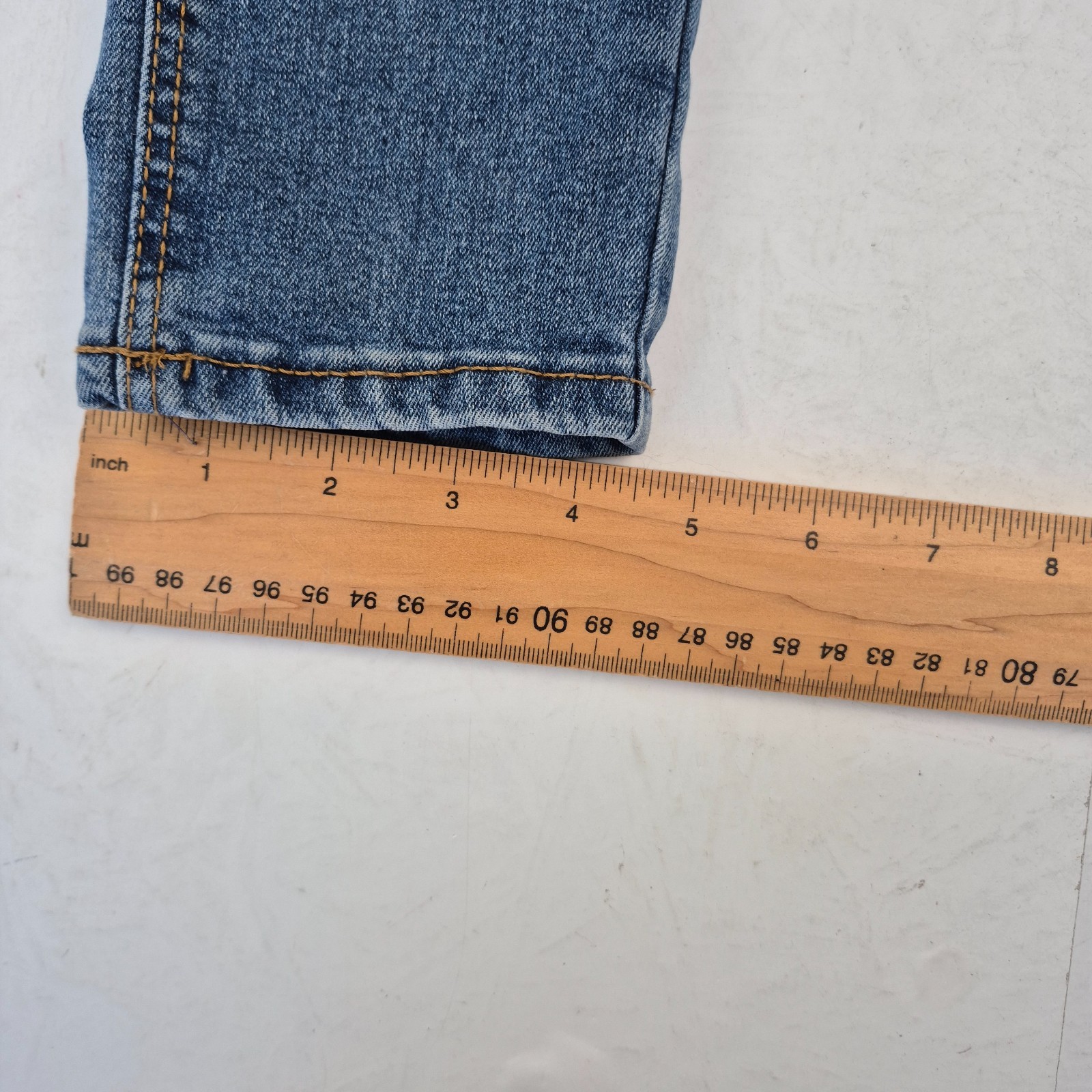 NEW LOOK Amie Jeans 8 Blue Womens Denim Cotton Blend Mid Rise Skinny