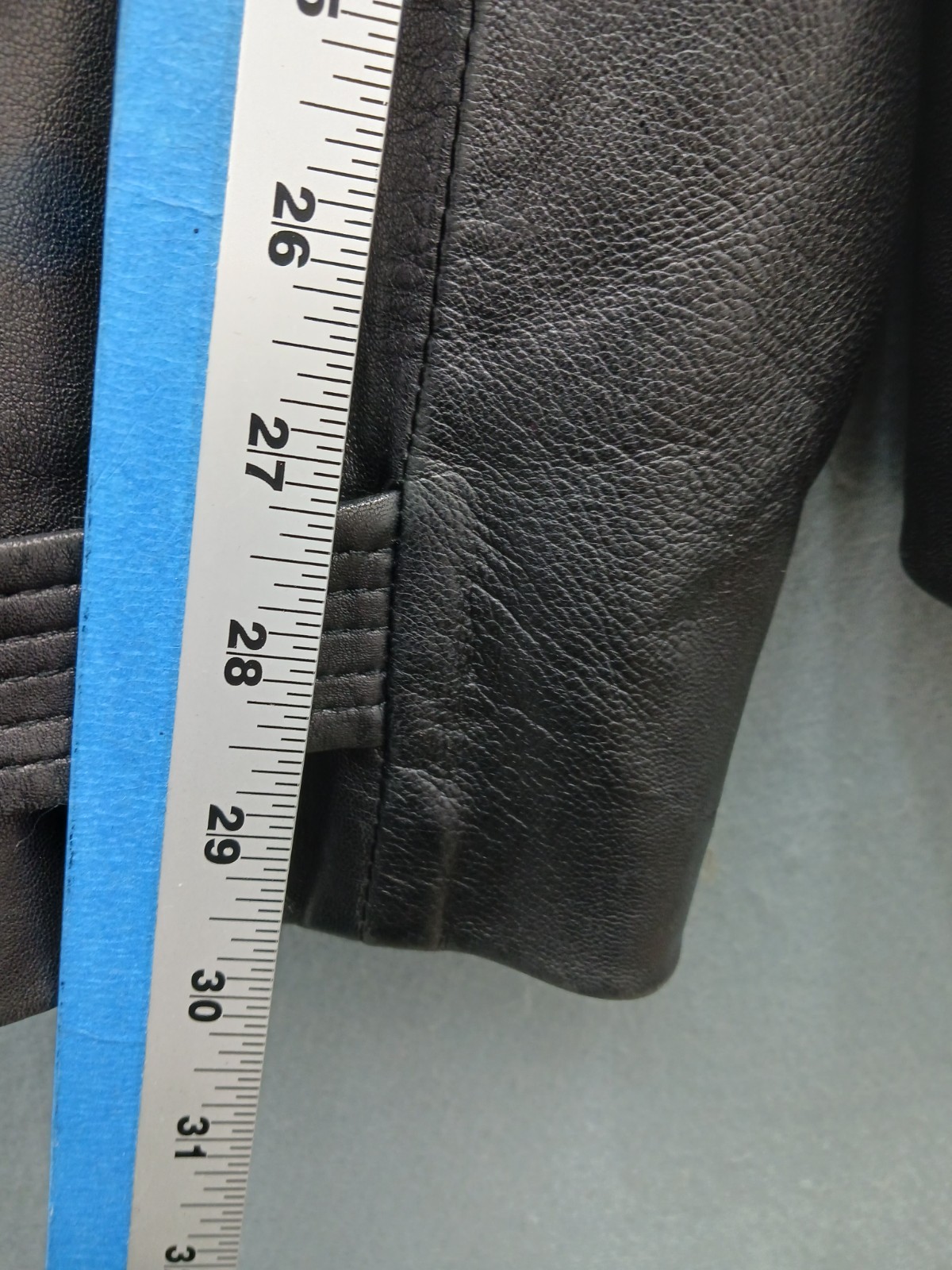 Unknown Women’s Jacket Size S Gray Moto Zip Front Casual Classic Stylish