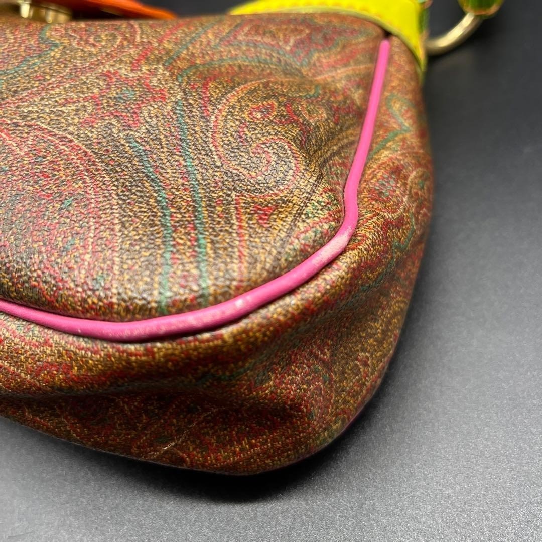 ETRO Pegasus One Shoulder Bag 7.8 in