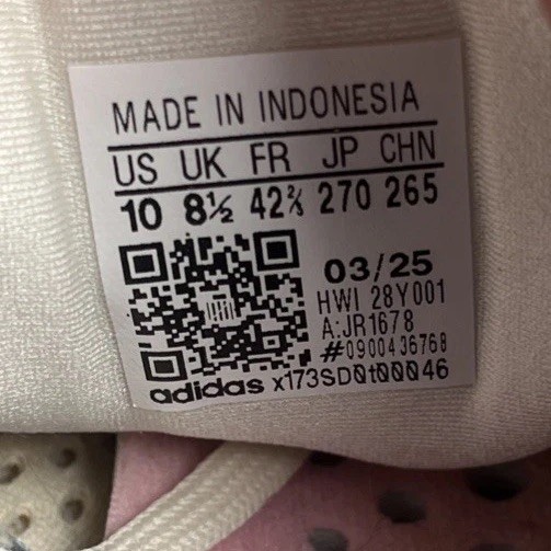Adidas Dropset 3 Training Shoes Women Size 10 Gray Ivory Pink Adiwear 6 Heat.RDY