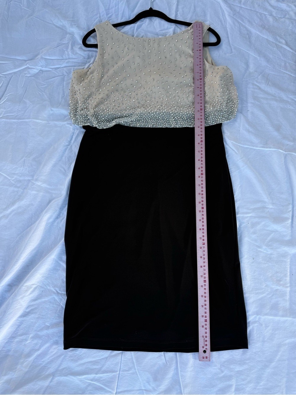 Frank Lyman Design Two-Tone Pencil Skirt Dress – Blush & Black