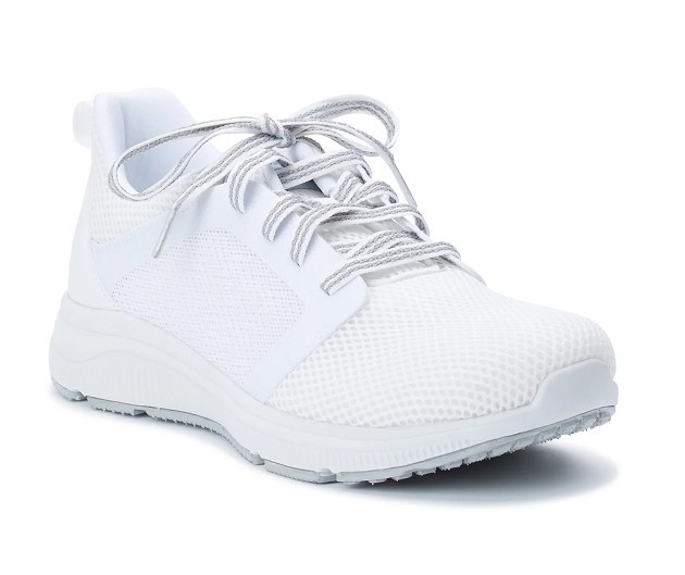Avia Women’s Memory Foam White Lace-up Athletic Running Sneakers Shoes: 6-11