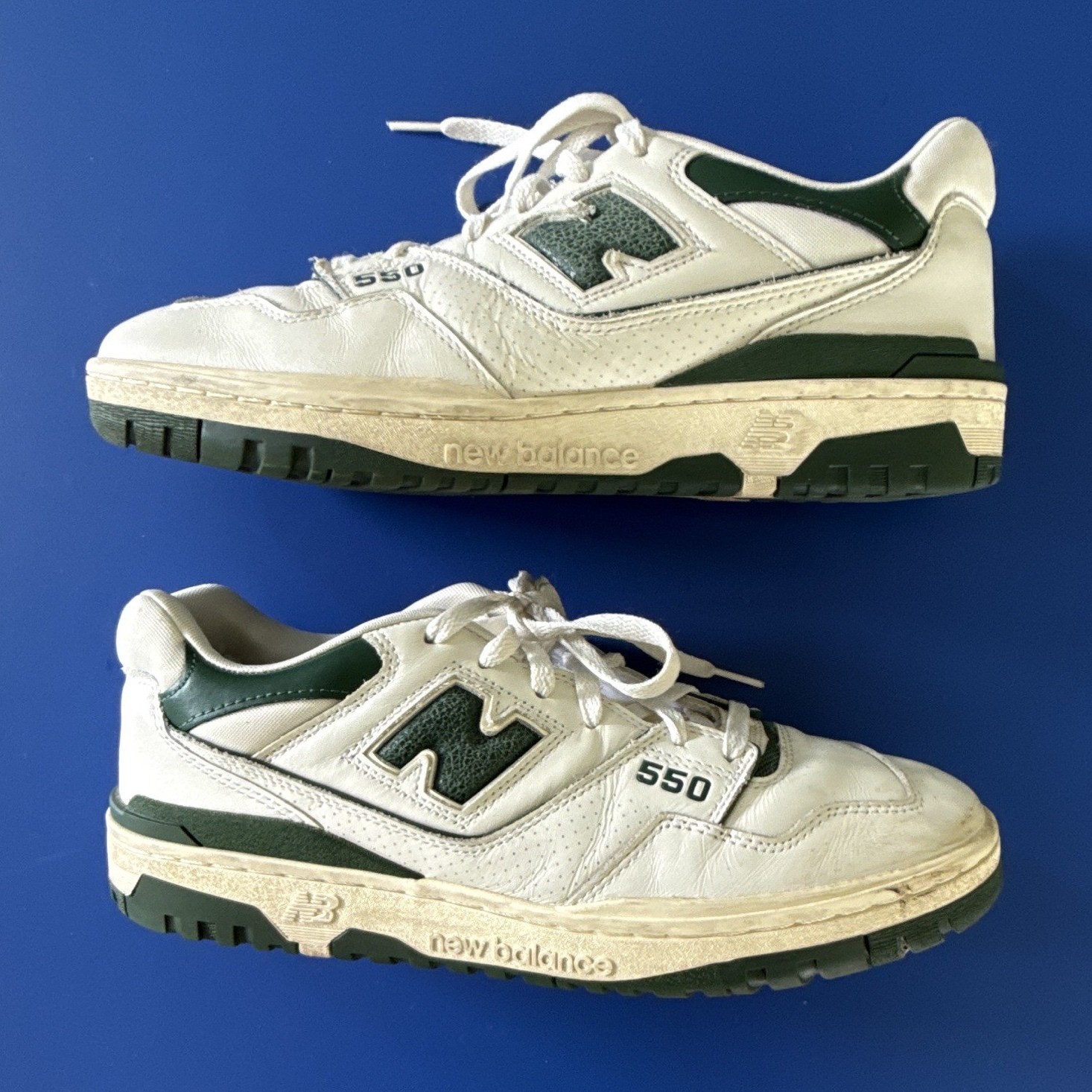 New Balance 550 Aimé Leon Dore Evergreen White/Green BB550ALD Men’s Sneaker