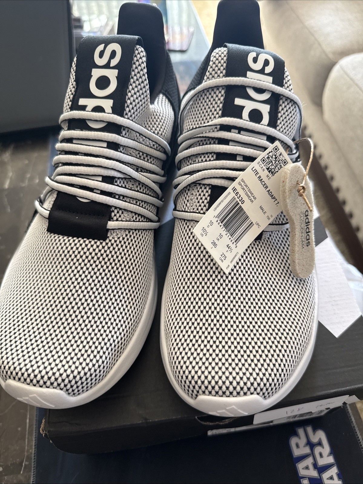 adidas Lite Racer Adapt 7.0 Size 10.5 men’s, BRAND NEW