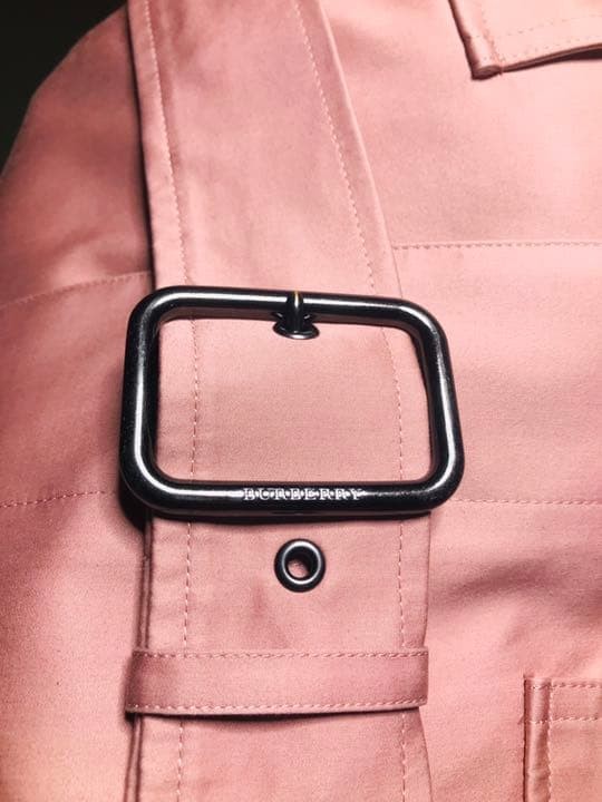 Excellent Condition Burberry London Trench Coat Pink