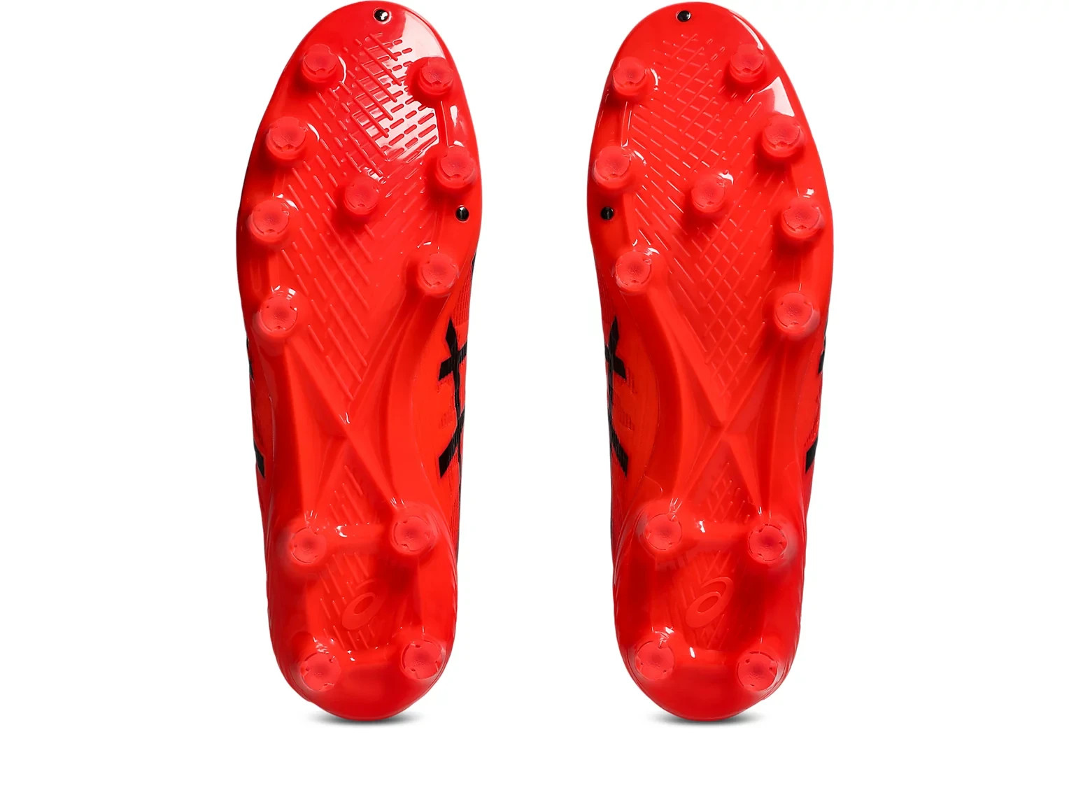ASICS DS LIGHT ACROS 3 1101A070 601 Flash Red Black Soccer Cleats