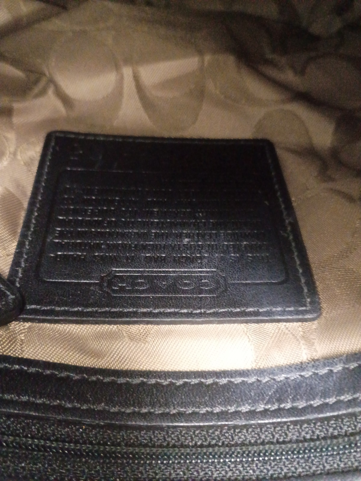 Vintage Coach Legacy Studio Flap Medium Crossbody Bag Black Leather H9Z 9145