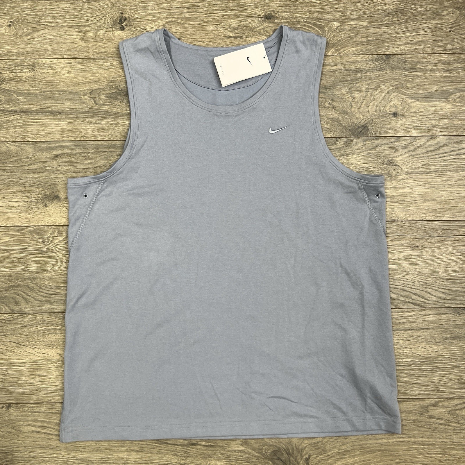 Nike Tank Top Size Medium Mens Ashen Slate Dri Fit Primary Versatile Fitness