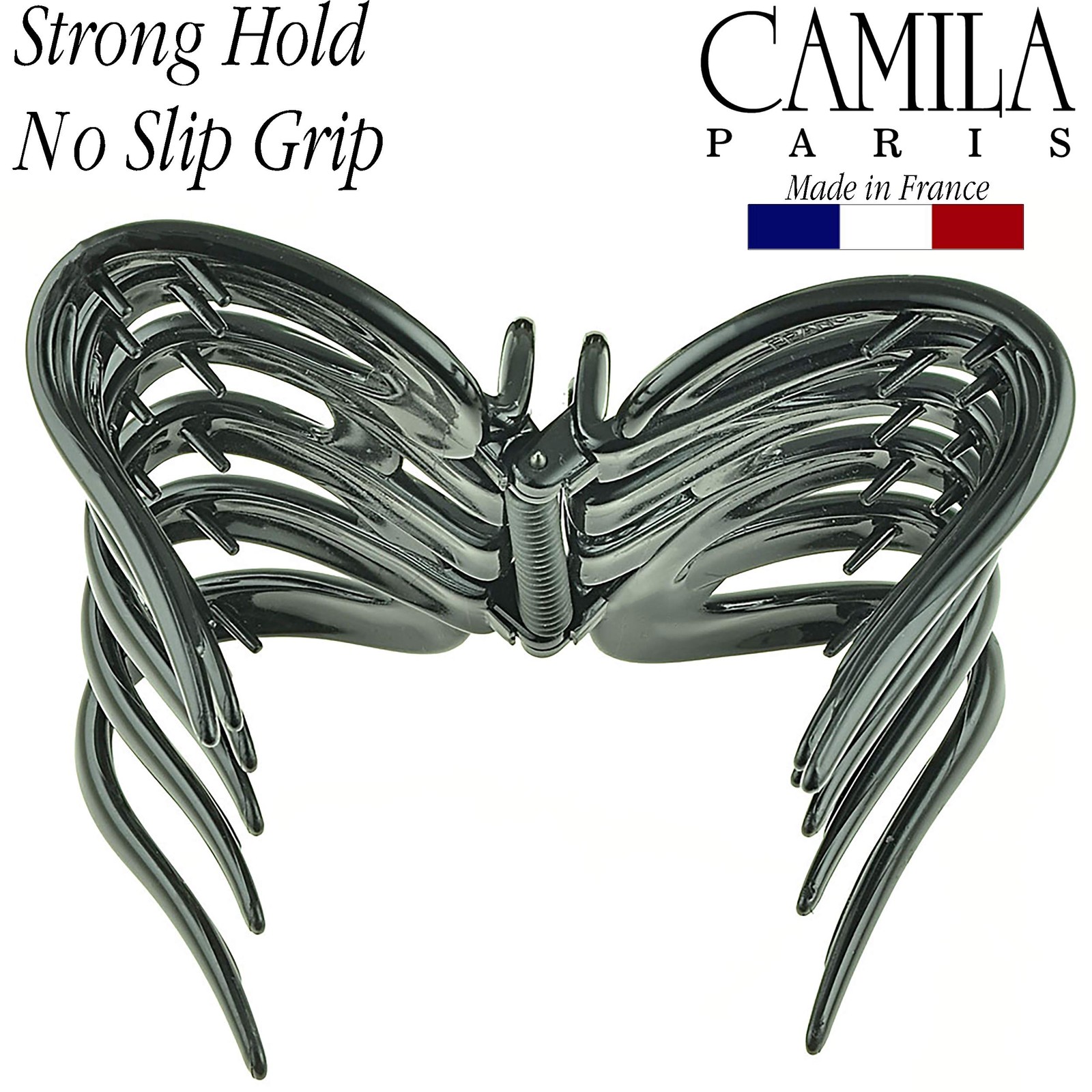 French Octopus Hair Clip Women Long Curly Wavy Strong Hold Grip Made In France