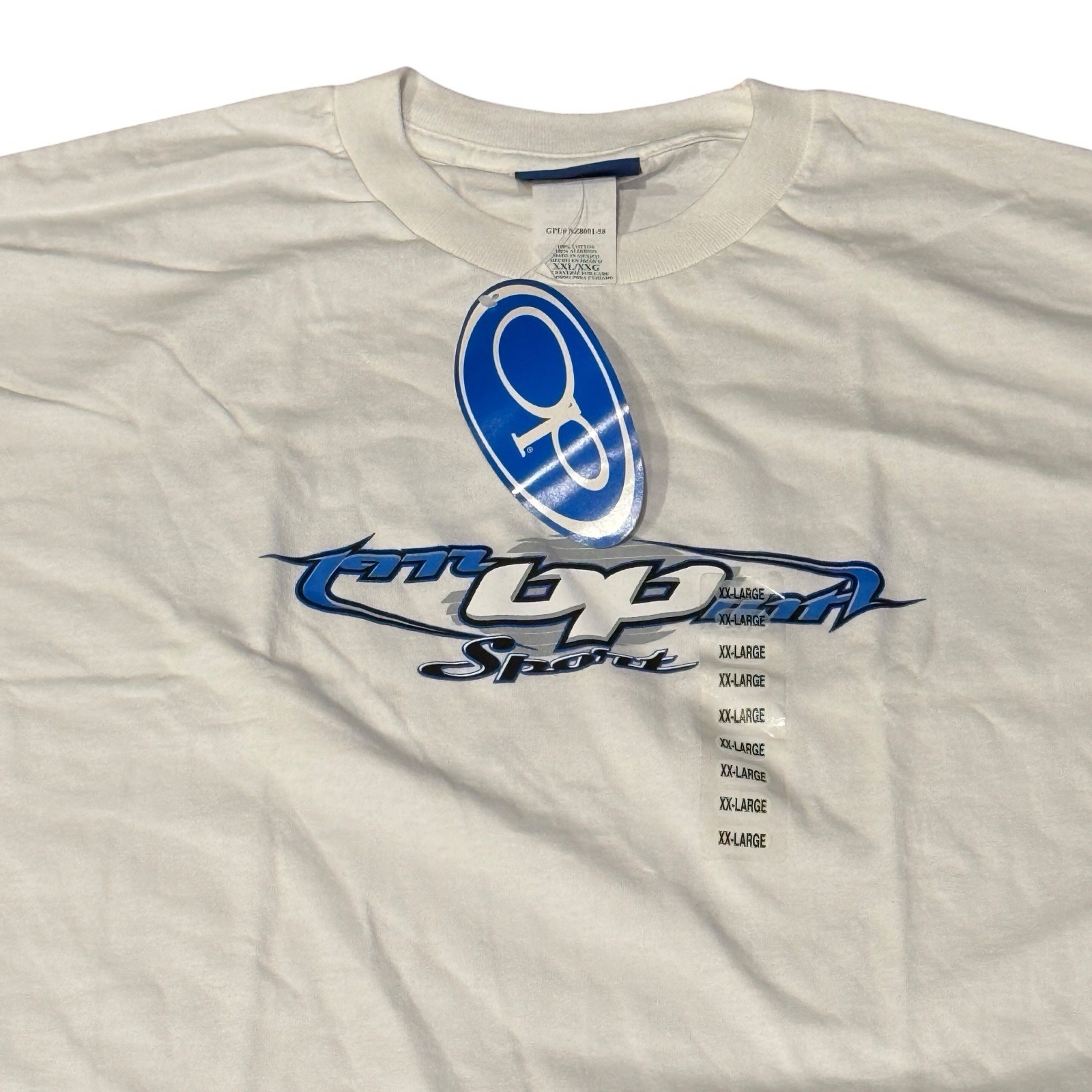 Vintage Ocean Pacific White Short Sleeve Shirt Men’s Sz XXL