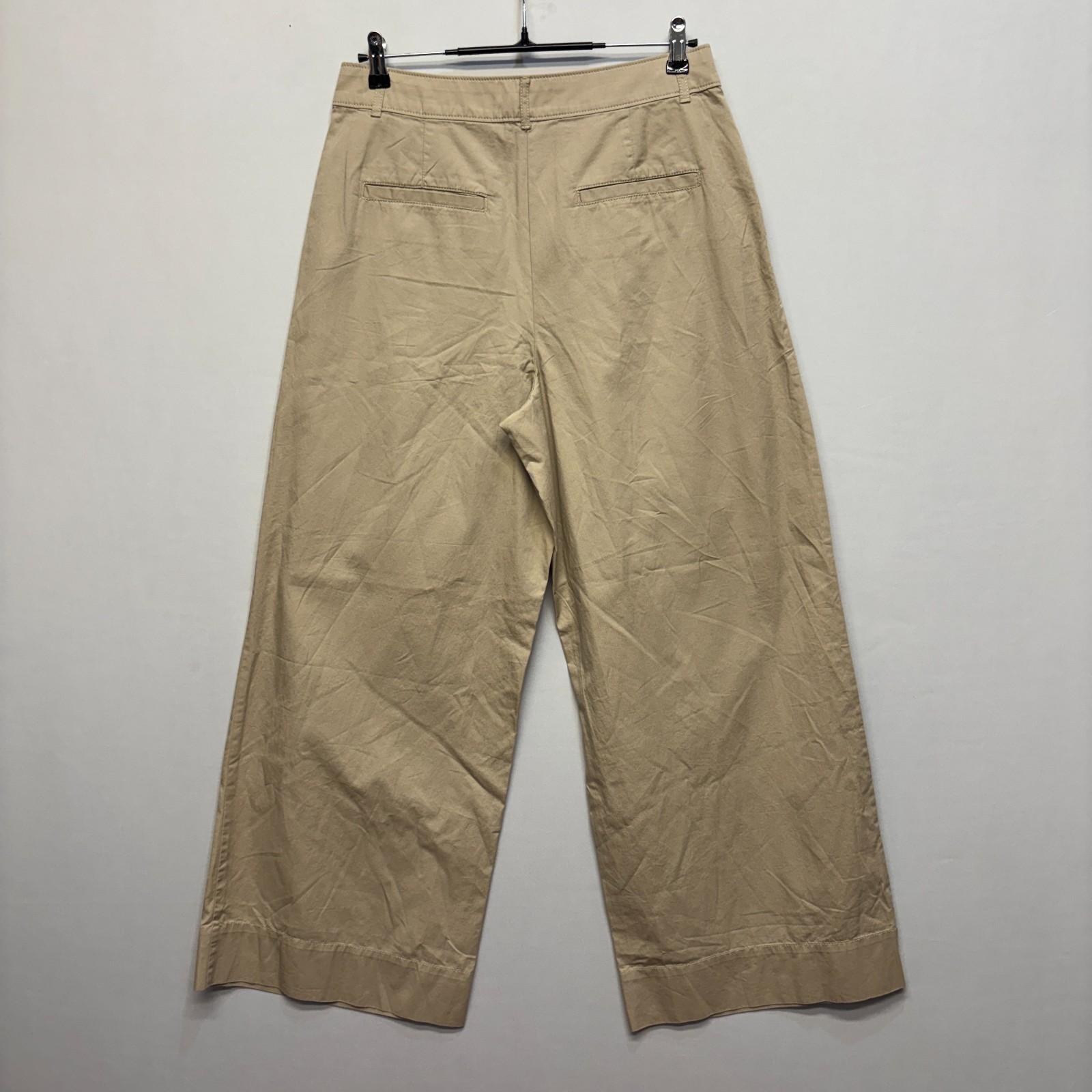 NWT Ann Taylor LOFT Pleated Wide Leg Pants Trouser Size 6 Beige SP24 D077 -27