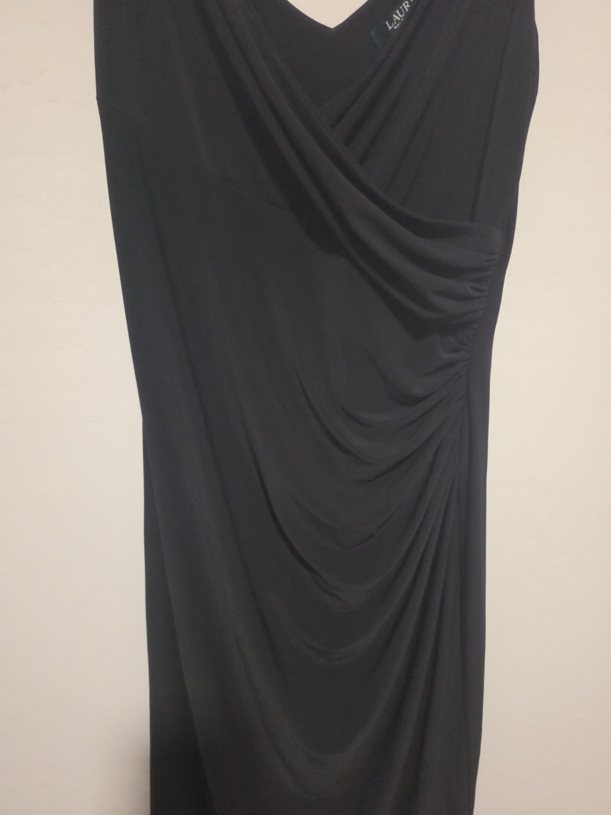 Ralph Lauren Black Evening Dress Size 10