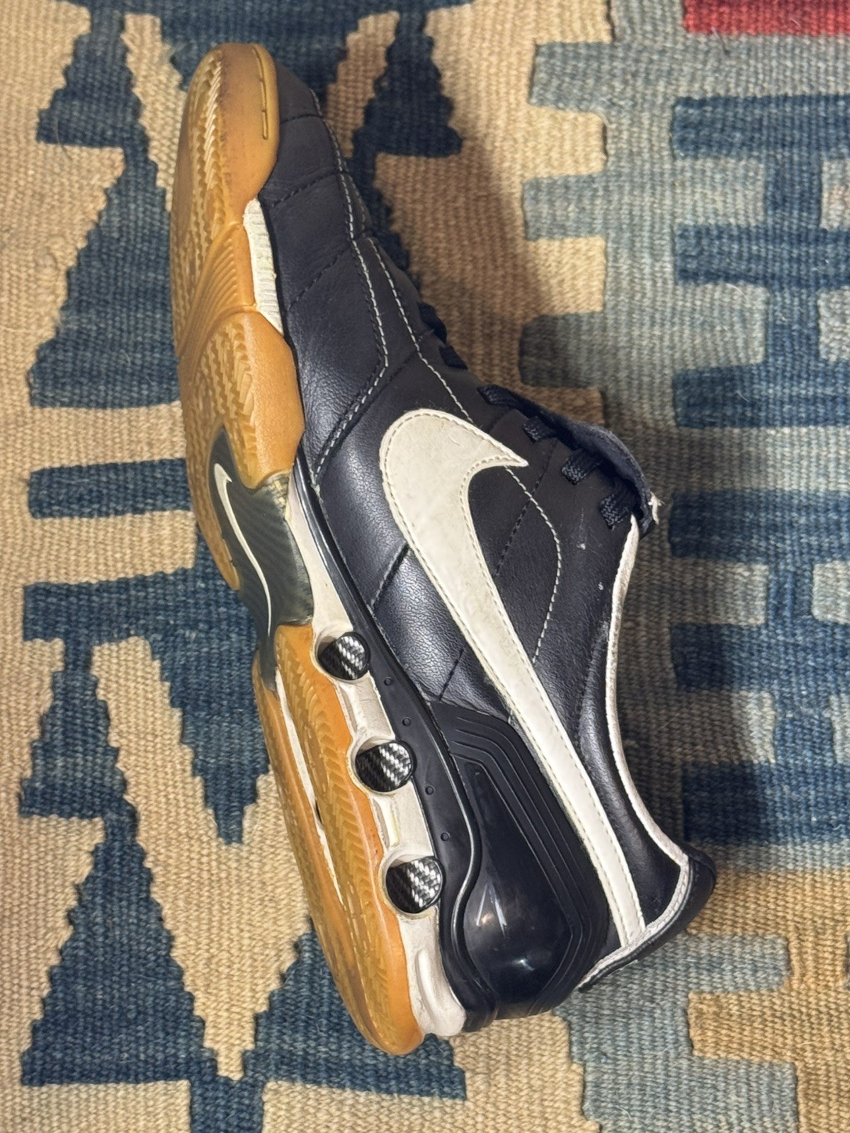 Vintage 2006 Nike Legend IC US8 Soccer Shoes FIFA World Cup *Flaw In Description
