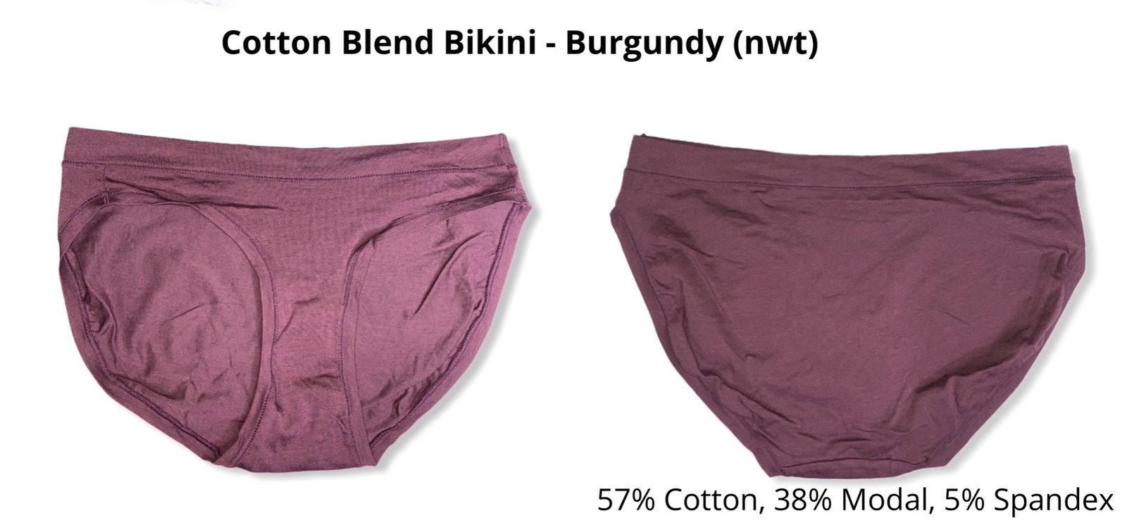 Women’s 4pk Assorted Styles & Colors Underwear – Auden – Size S (4-6) – 390