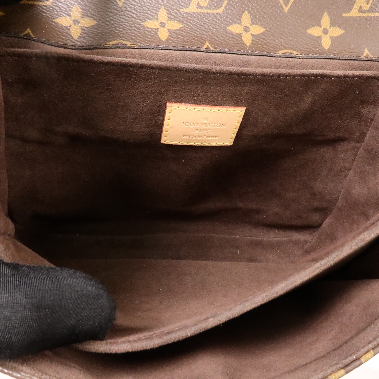 LOUIS VUITTON LV GHW Pochette Metis MM 2 Way Bag M44875 Monogram Brown