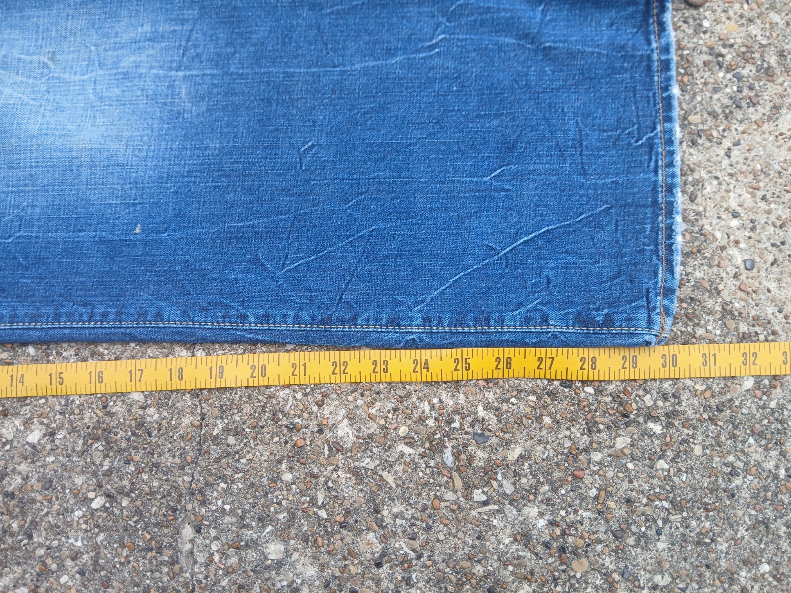 Mavi Marco Mens Midrise Straight Leg Jeans 34 × 32