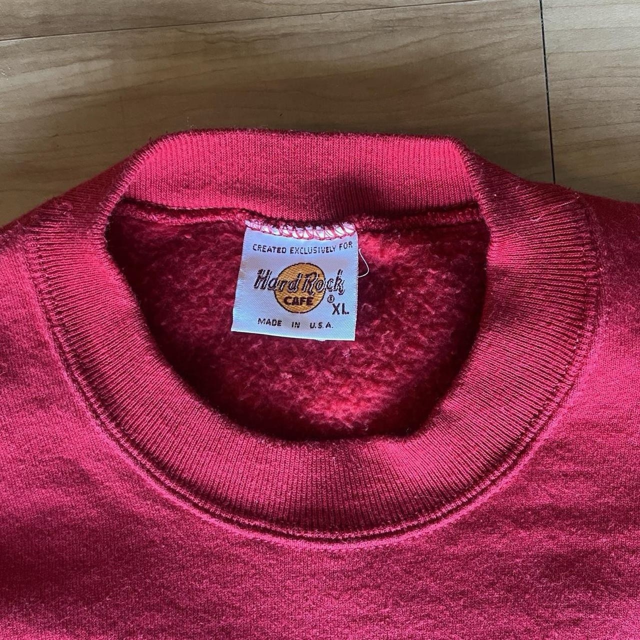 Vintage 90s Hard Rock Cafe Chicago Embroidered Crewneck Souvenir Sweatshirt – XL