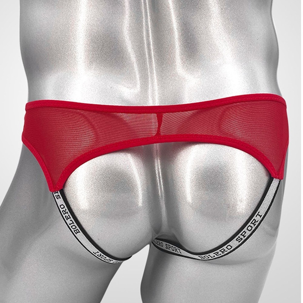 Mens Jock Strap Breathable Underwear Backless-Jockstrap Briefs Underpants Thong
