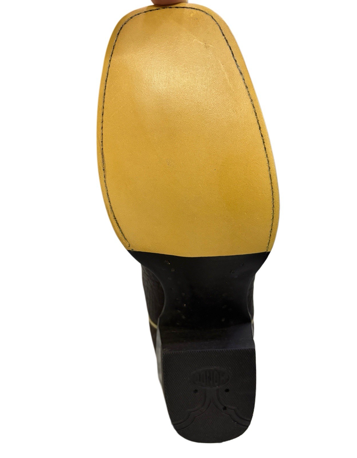 Hondo 2508 Brown Oiled Bullhide Cowboy Boots