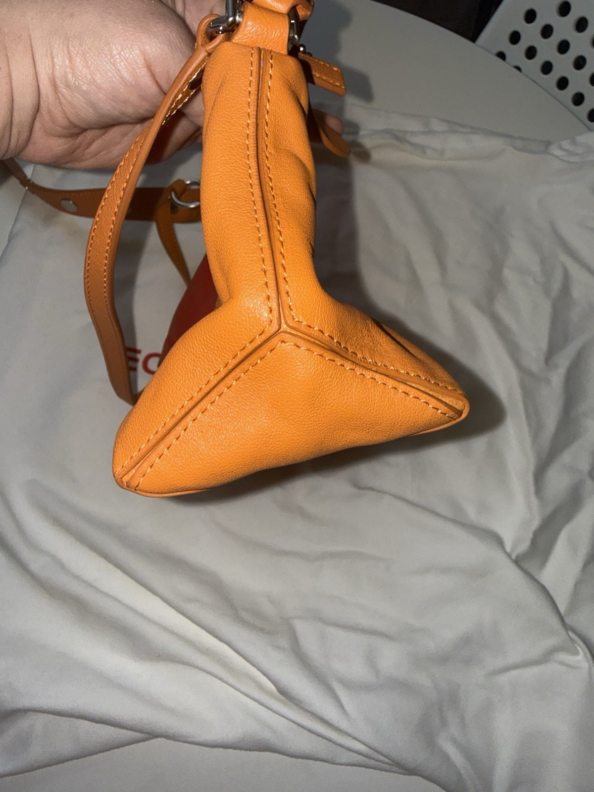 Eckhaus Latta The Crescent SS26 Orange/Red with dust bag