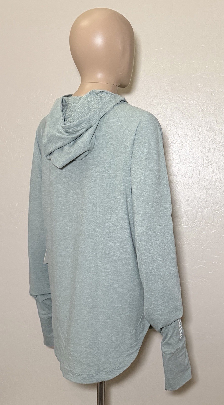 REI Co-op Womens Medium Sahara Shade Hoodie Sea Olive Green Hike Active Top