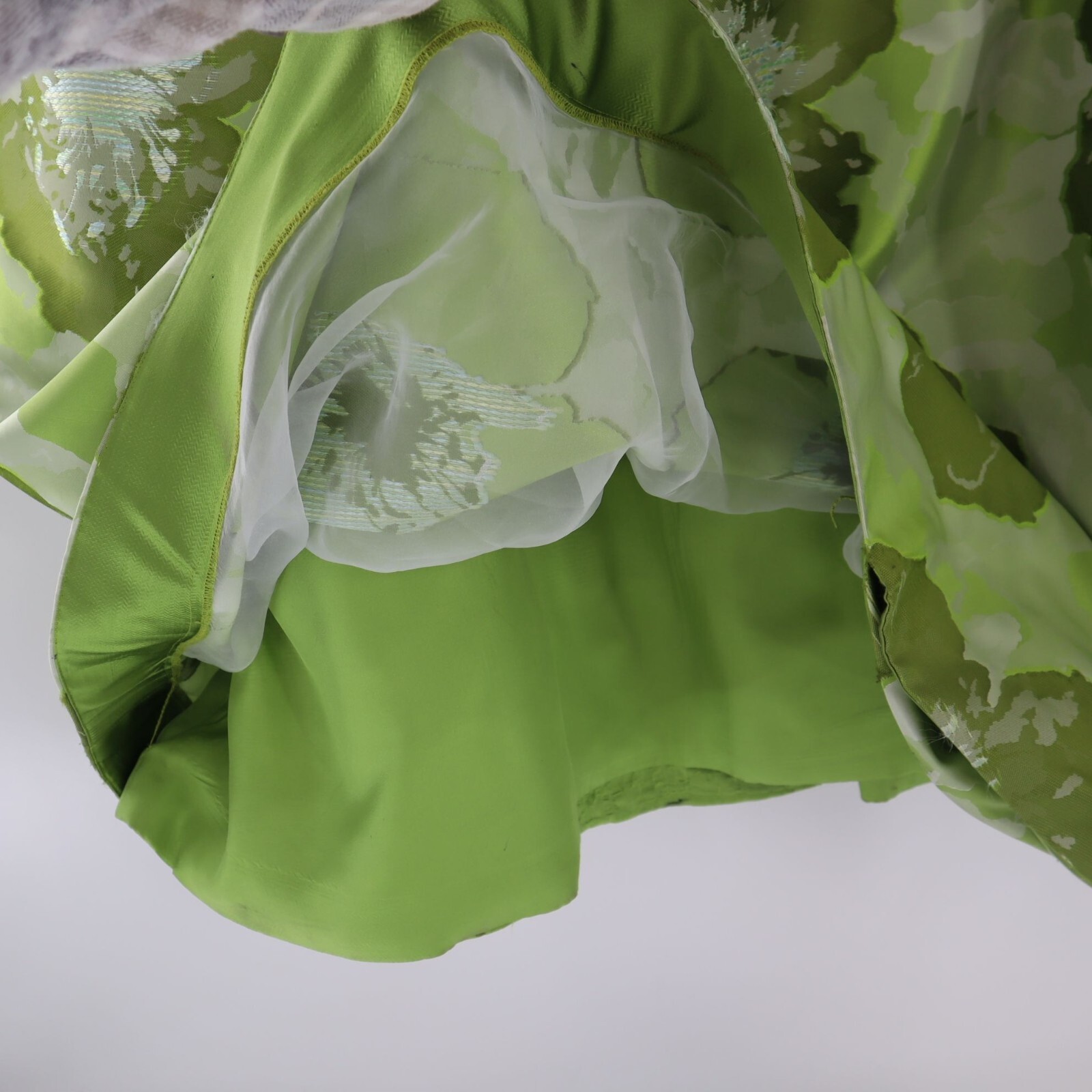 Lily Sammi Gown Womens XL Green Cottagecore Romantic Retro Formal Garden Party