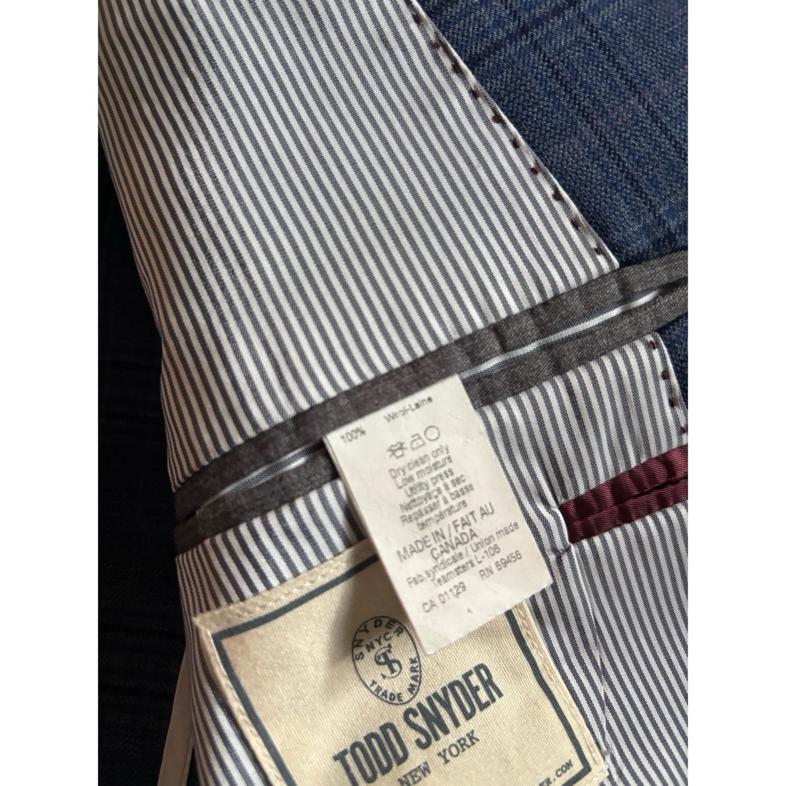 Todd Snyder Classic Wool Mayfair Fit Sport Coat Size 46R ~ Pristine
