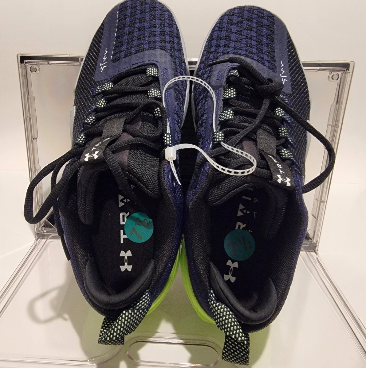 Under Armour TriBase Reign 6 ‘Midnight Navy Morph Green’ Men Cross Training Shoe