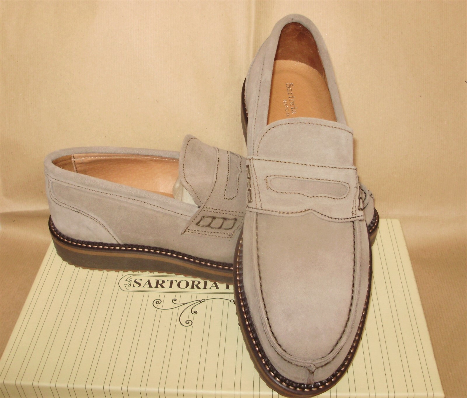 ITALIAN SARTORIA SUEDE SUEDE SUEDE SUEDE SUEDE SUEDE UK 7