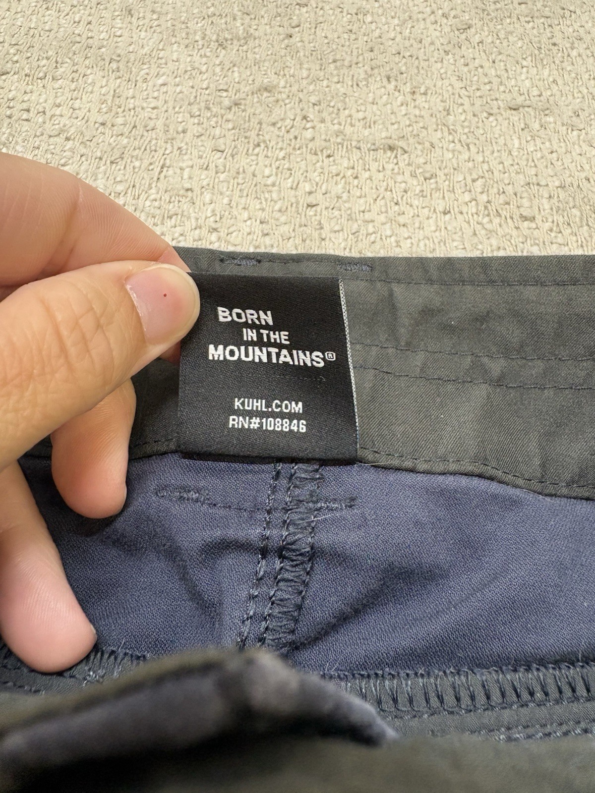 Kuhl Resistor Lite Chino Pants Men’s 31×30 Navy Blue Hiking Outdoor