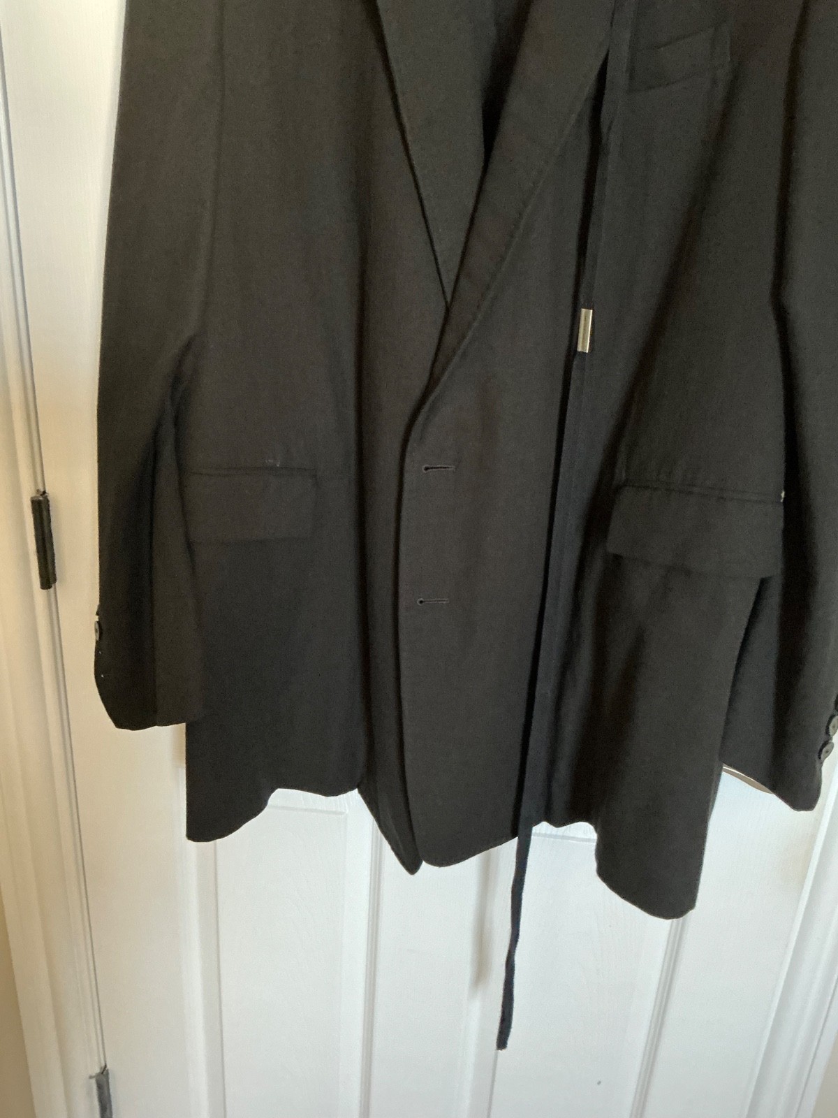 Ann Demeulemeester Agnes Comfort Black Jacket 44 B48″