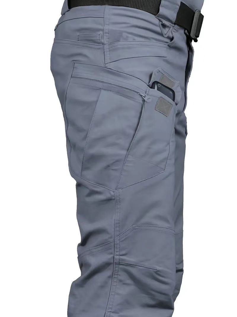 Men’s Pants Cargo Tactical Work Combat Pants Outdoor Hiking Waterproof Trousers