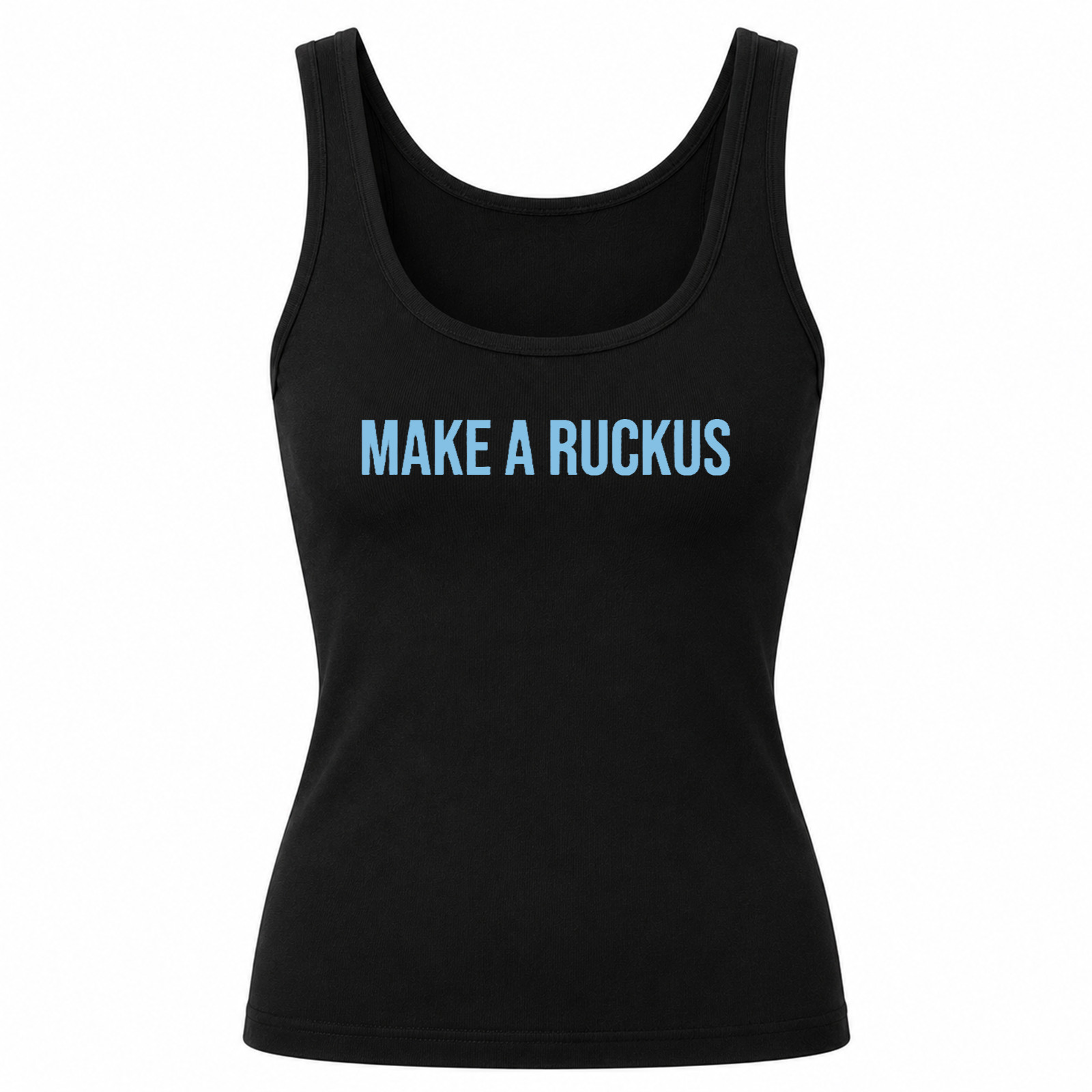 Make a Ruckus Women’s Black Tank Top