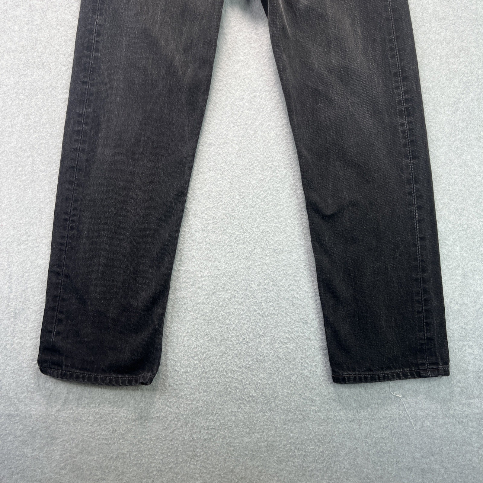 Vintage Levis 501 Black Demin Jeans 32×30 (30×28) Button Fly 90s