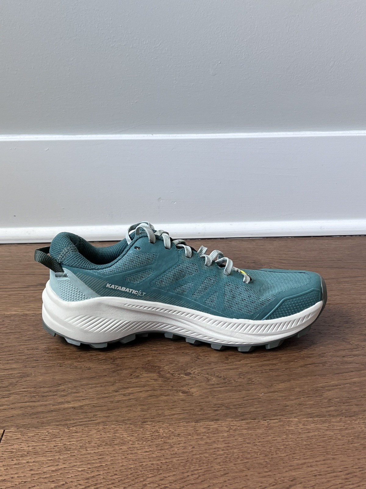 Oboz Katabatic Lace Up Outdoor Hiking Shoes NEW Size 7 Blue Teal