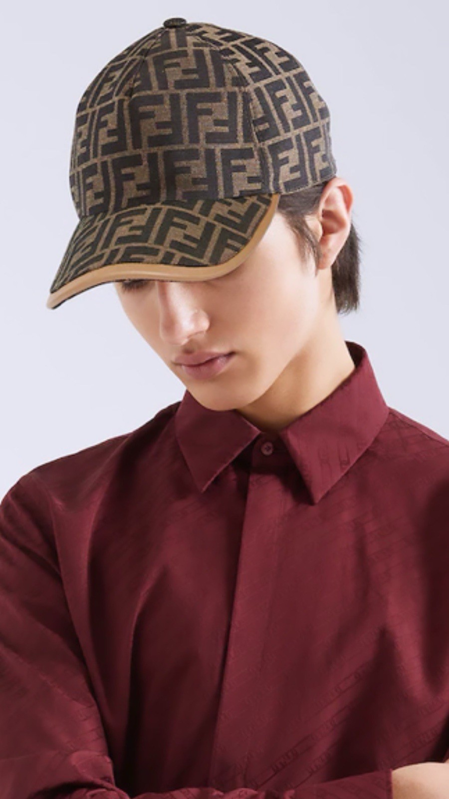 Fendi FF Jacquard Baseball Cap! Original Receipt!