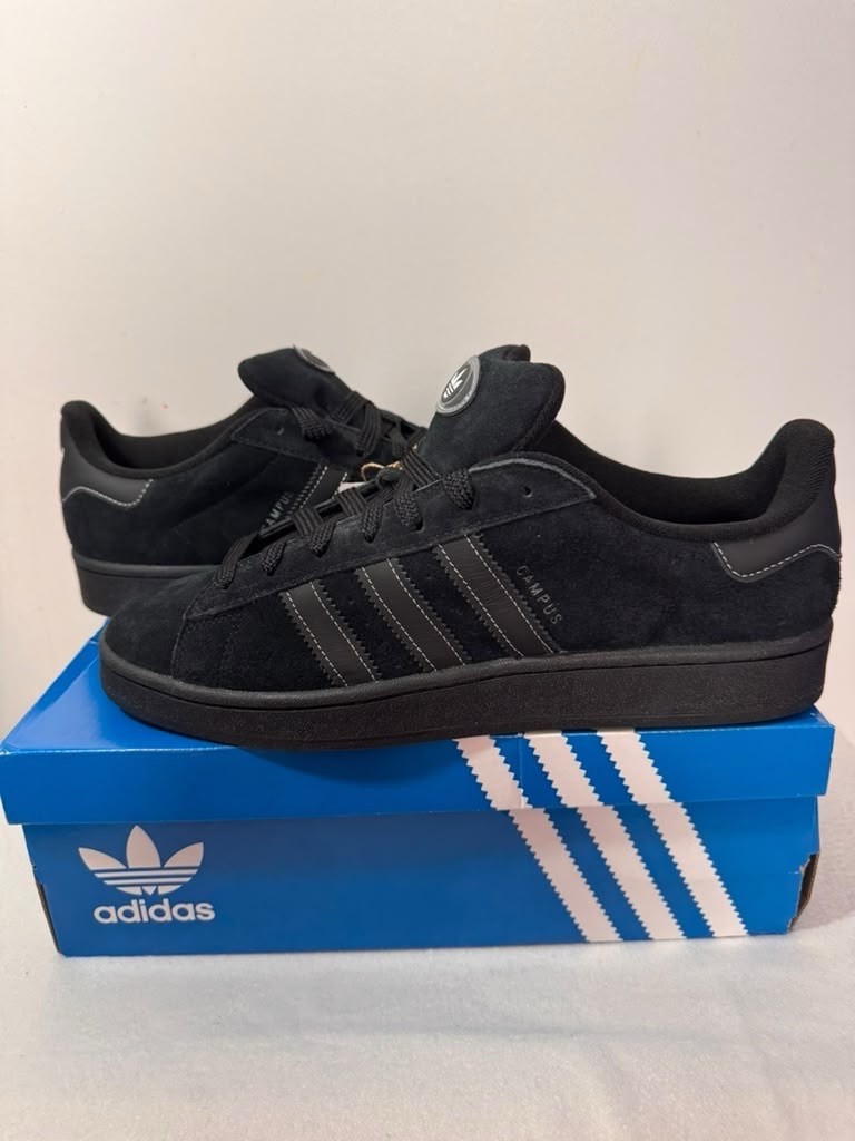 Adidas Campus 00s IF8768 Men’s Size 14 Core Black White Suede New With Box