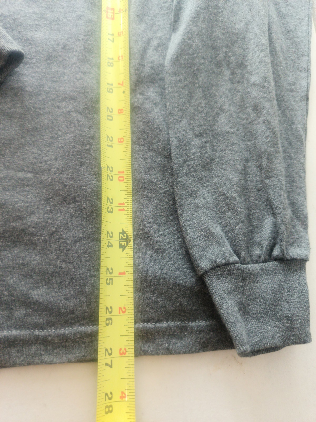 Alstyle Heavy Weight Shirt Men’s Medium Long Sleeve Whistler Gray