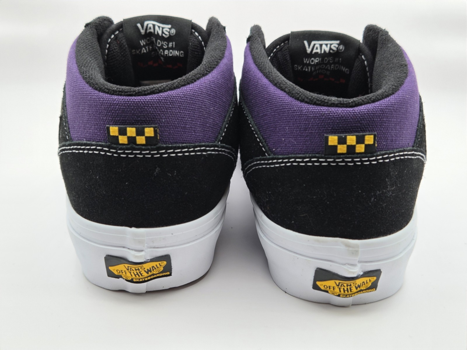 Vans Skate Half Cab Black Purple Size 7 Mens VN0A2Z34B5P New No Box