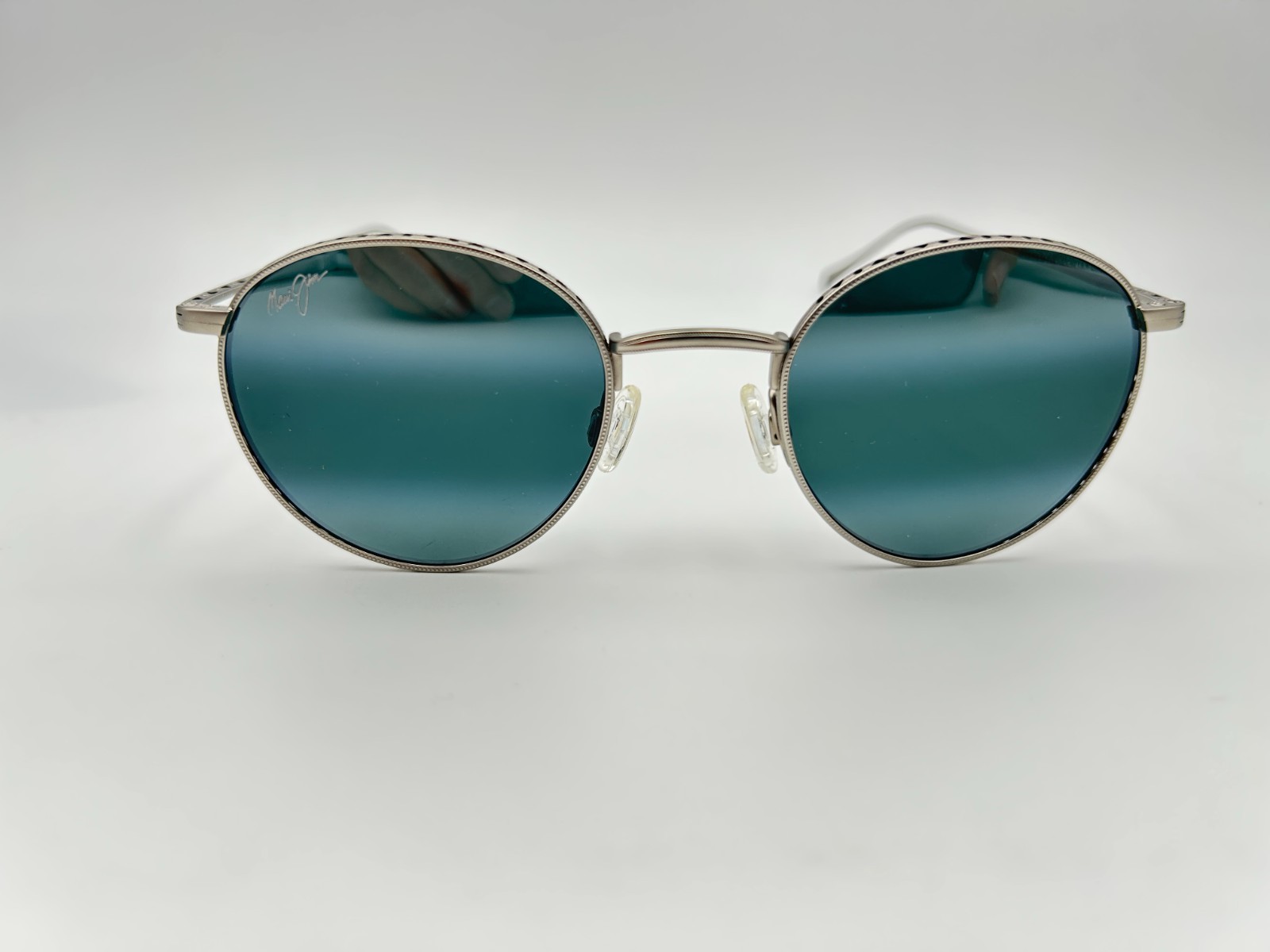 MAUI JIM Polarized Sunglasses MJ 757 17M North Star Matte Silver Grey NIB