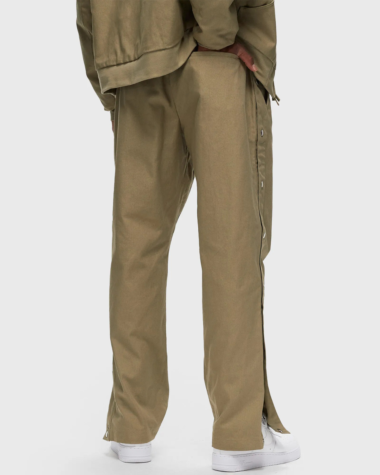 Nike NBA Team 31 Canvas Tear-Away Pants FQ3600-276 Neutral Olive (Men’s Small) S