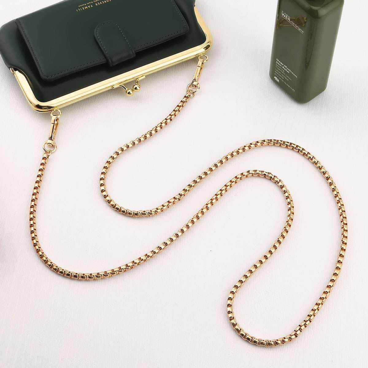Purse Chain Strap Handle Shoulder Crossbody Handbag Bag Metal Chain Replacement