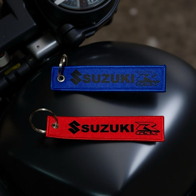 SUZUKI GSX R KEY TAG LANYARD MOTORCYCLE HAYABUSA 650 R1000 R750