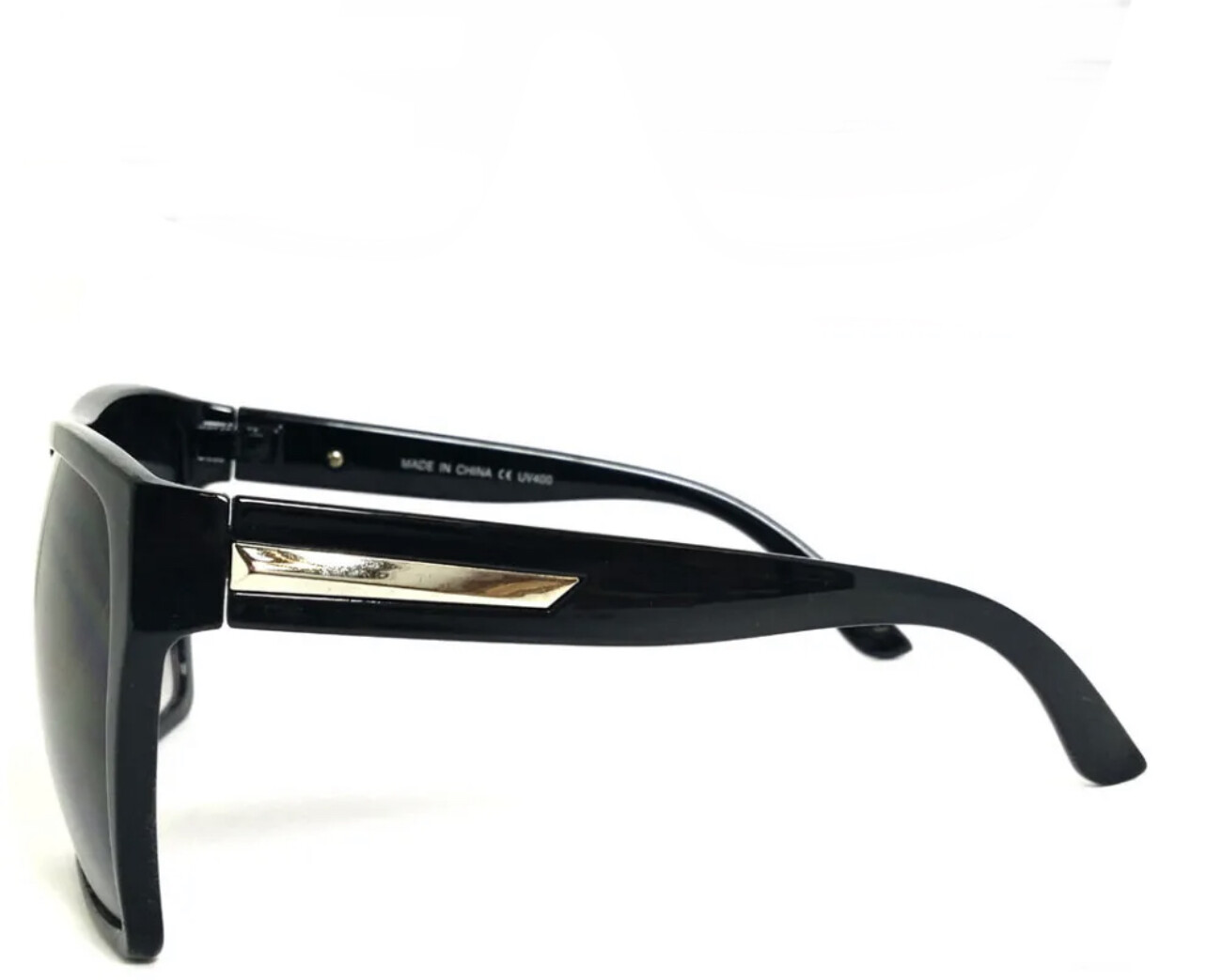 Mens Womens Flat Top Oversize Retro Square Sunglasses Funky Big Lens 2 Colors